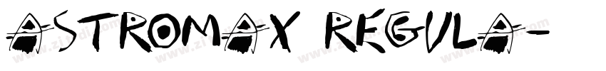 Astromax Regula字体转换